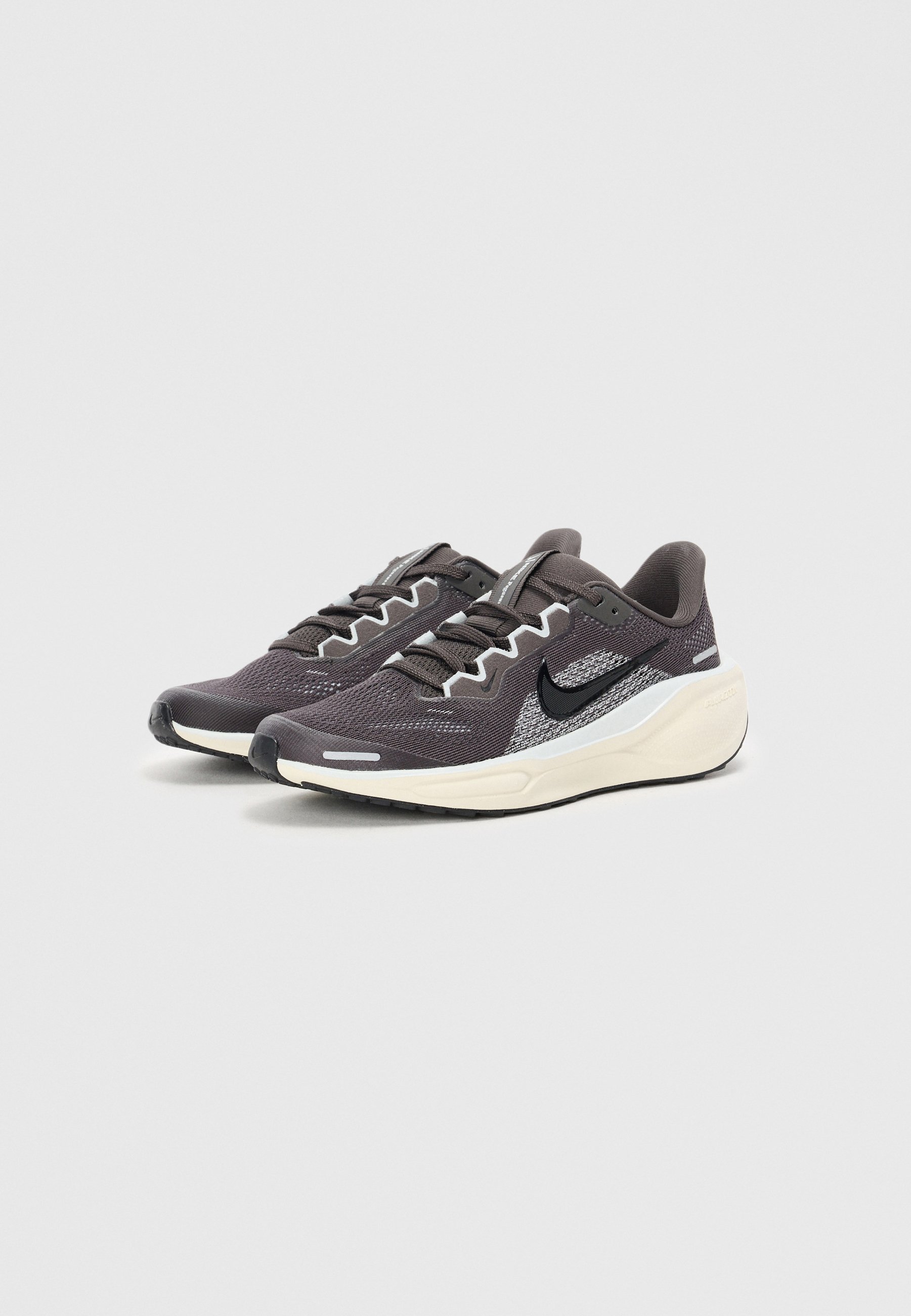 Nike Performance AIR ZOOM PEGASUS 41 UNISEX - Hardloopschoenen voor op de weg - medium ash/zwart/puur platina/licht ivoor