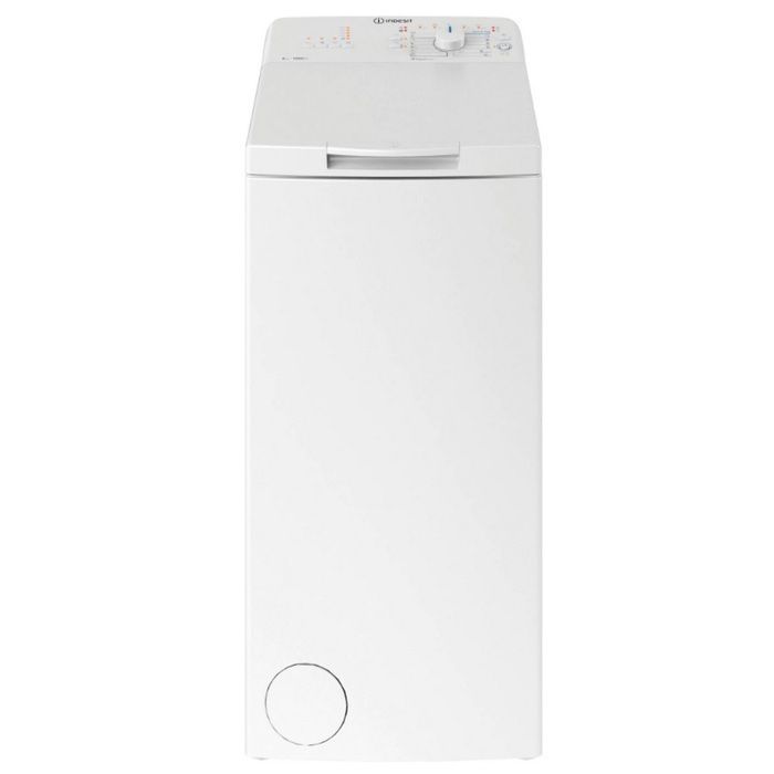 Lavatrice a carica dall'alto - INDESIT - BTWL60400EU/N - 6 kg - 1000 giri/min - Avvio ritardato