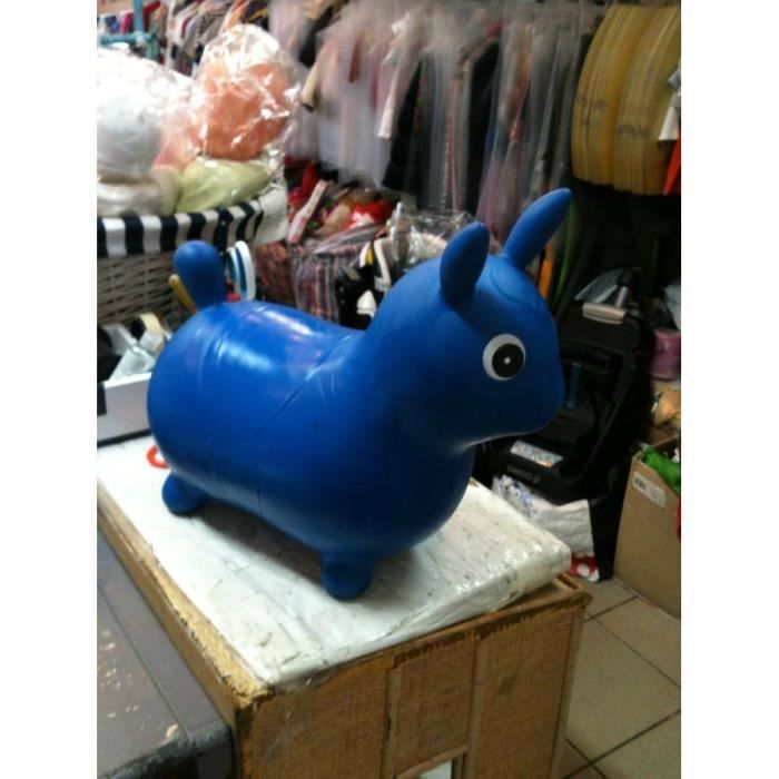Caballo de salto - Rody - Azul - A partir de 3 años - Para uso en interiores - Unisex