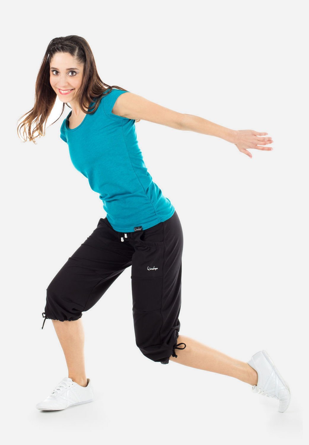 Pantalon de sport 3/4 Winshape - noir