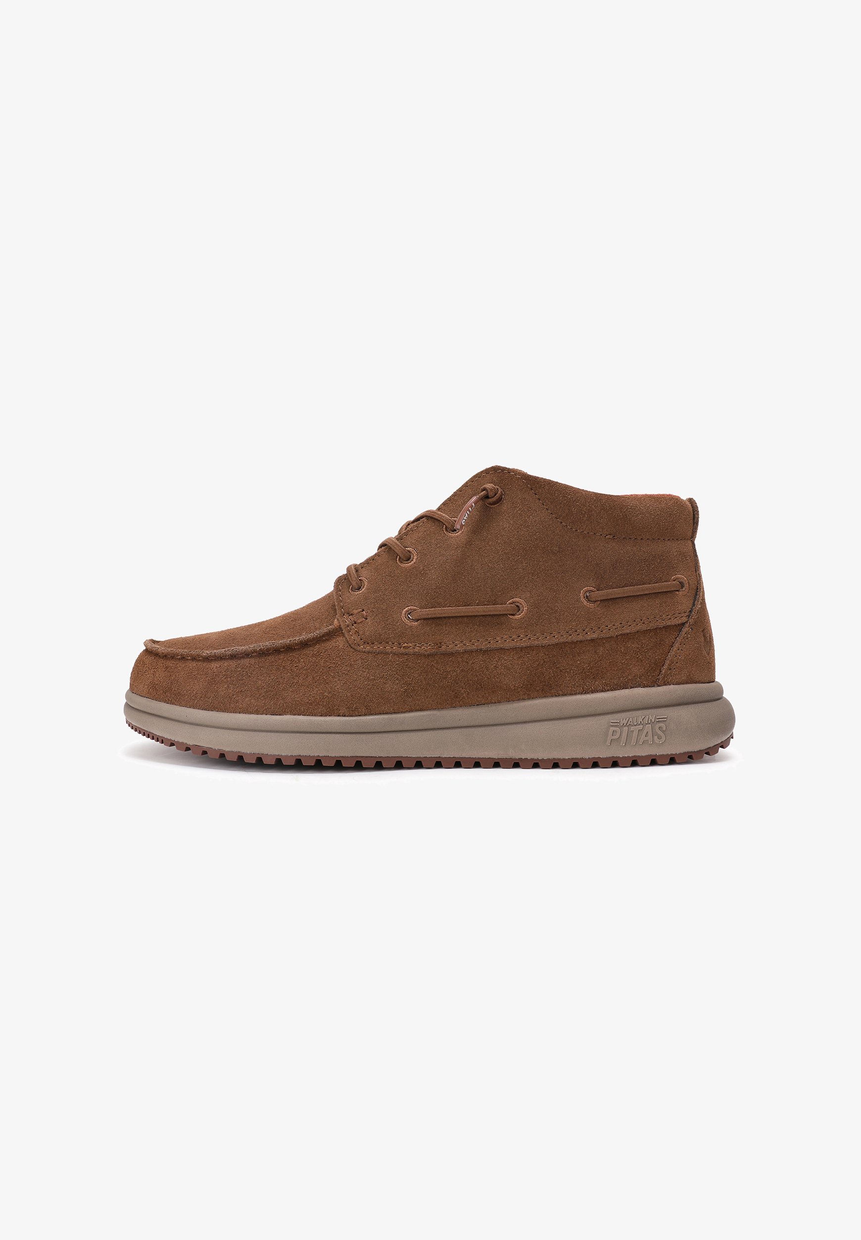 Bottines Pitas TIMOR à lacets - marron clair