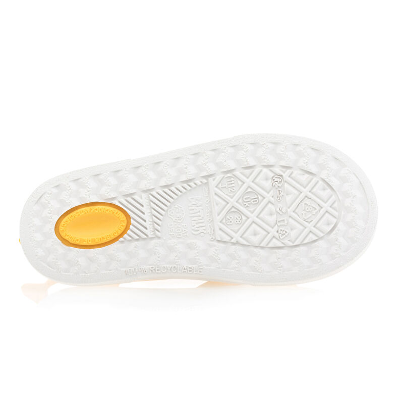 Gule gutteflip-flops / sandaler med string