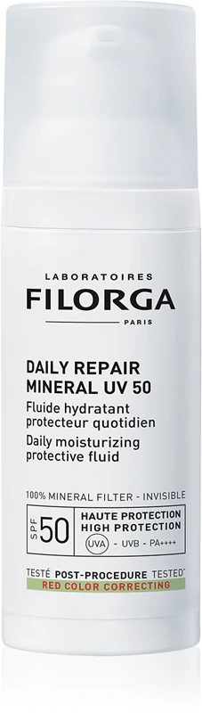 FILORGA DAILY REPAIR MINERAL UV 50 fluido protetor com efeito hidratante