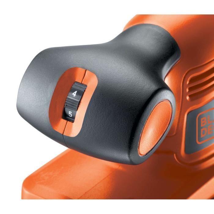 Corded orbital sander - BLACK+DECKER - KA320EKA-QS - 240W - 5 abrasives + case