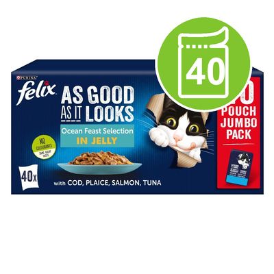 Felix Annyira jó, mint amennyire jól néz ki, Jumbo kiszerelés 40 x 100g