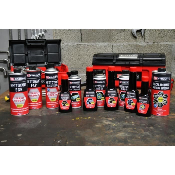 Diesel DPF-reiniger 1L - FACOM - Pro+ - Geconcentreerde formule - Zeer hoge reinigingskracht