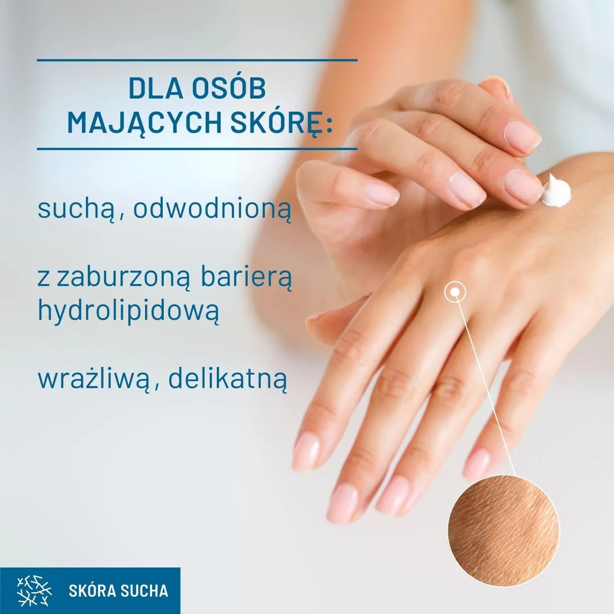 Sylveco Dermo Nawilżający krem do rąk