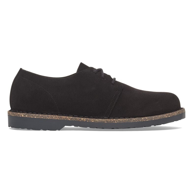 Uppsala Low Pelle scamosciata - Black Black