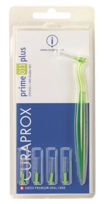 CURAPROX Curaprox Plus CPS Prime 1.1 Groen 5 interdentale borsteltjes met handvat