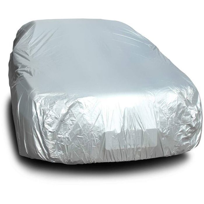 Autoabdeckung 540 x 175 x 120 cm, silberfarben, Outdoor-Autoabdeckung, Schutzhülle XXL