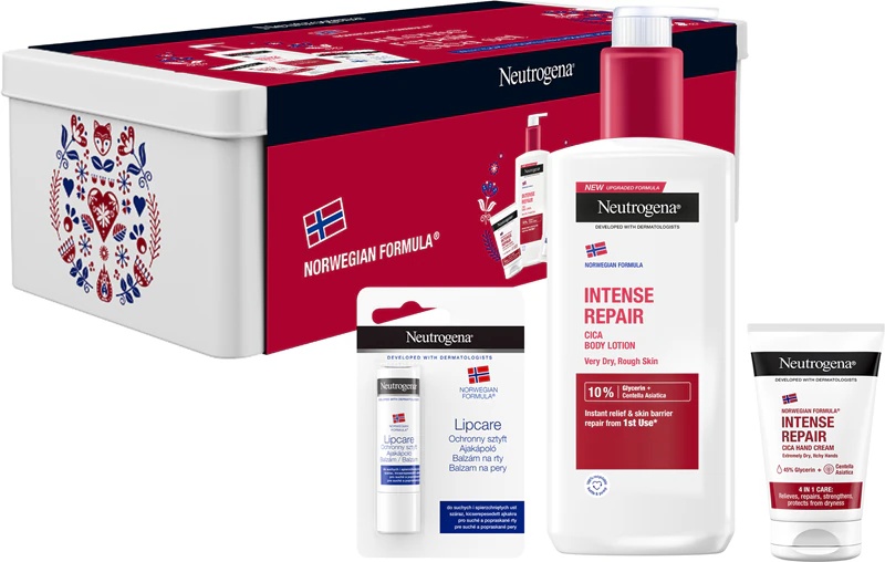 Neutrogena Intense Repair Cica dāvanu komplekts sievietēm