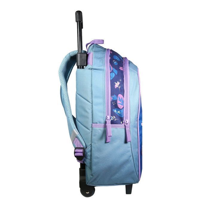BAGTROTTER Frozen Rolling Backpack - Blue