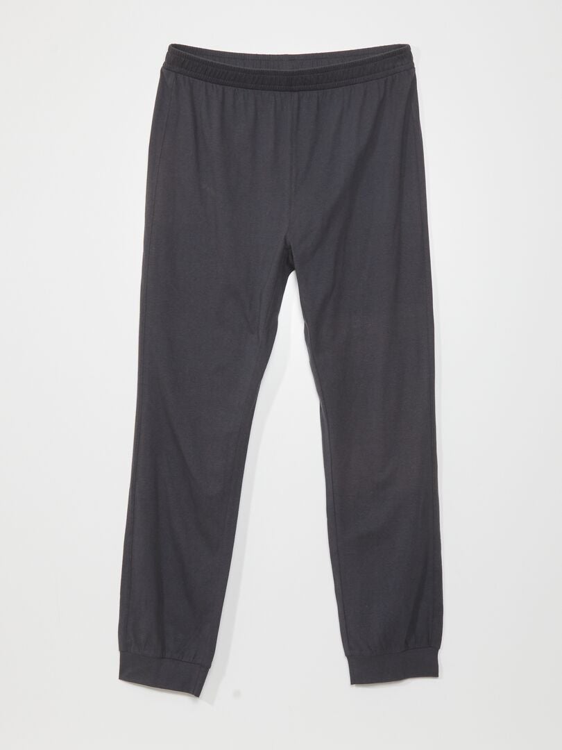 Venom lange pyjamaset - Zwart