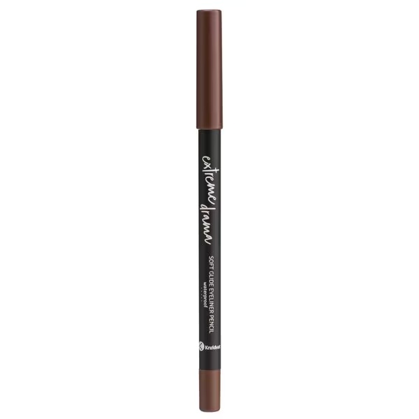 Водоотпорна оловка за очи Kruidvat Extreme Drama 020 Rich Chocolate Soft Glide 1,2 г