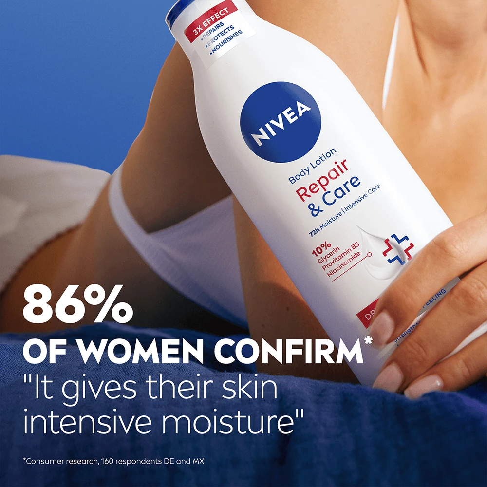NIVEA Regeneráló és Ápoló Testápoló 250 ml