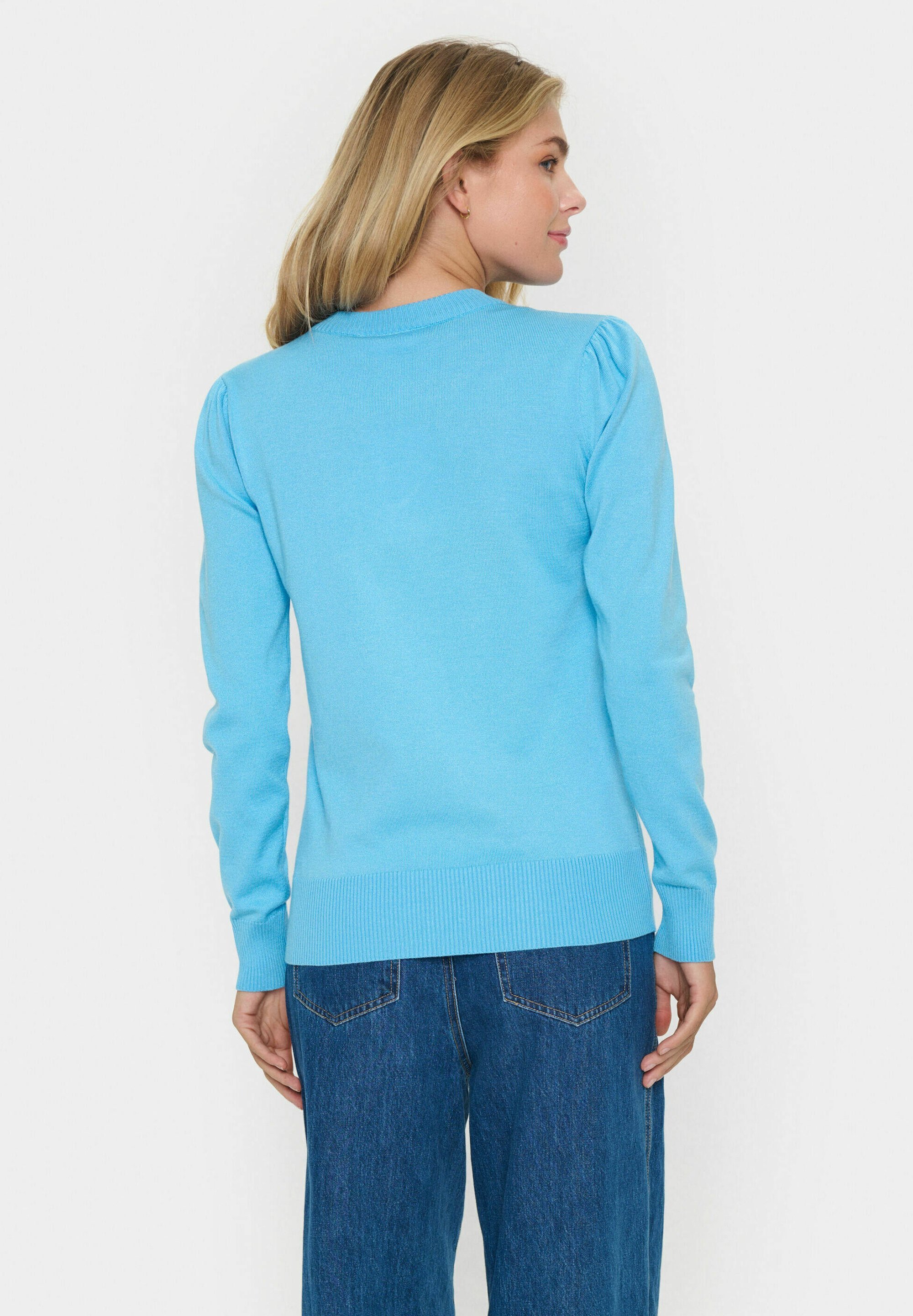 Saint Tropez MILASZ - Sweter - ethereal blue