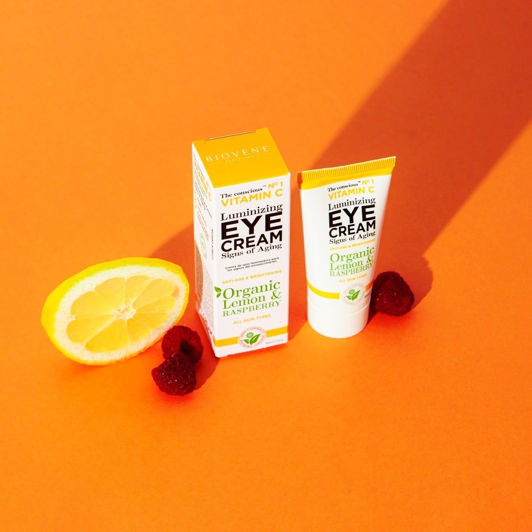 „Theconscious™“ paakių kremas su vitaminu C, spindintis paakių kremas – 30 ml