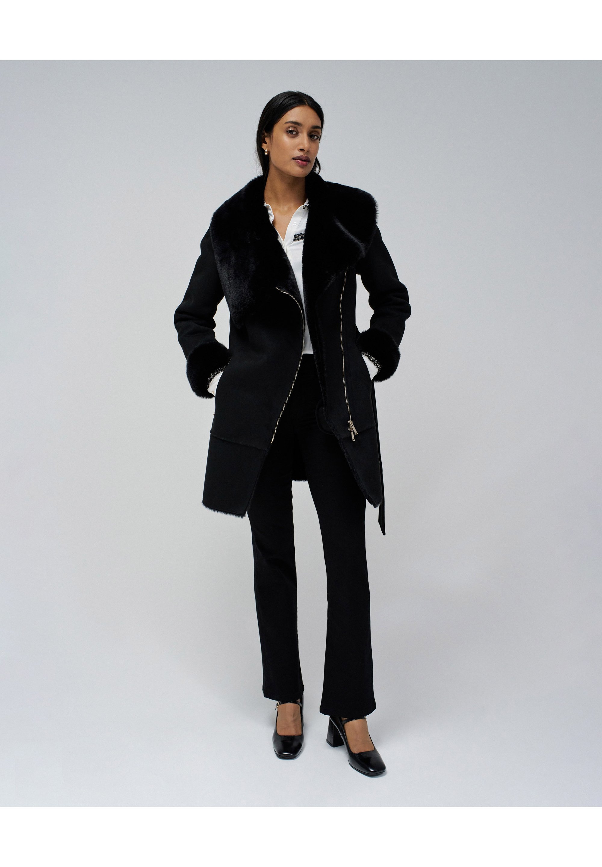 Manteau d'hiver Salsa Jeans - noir