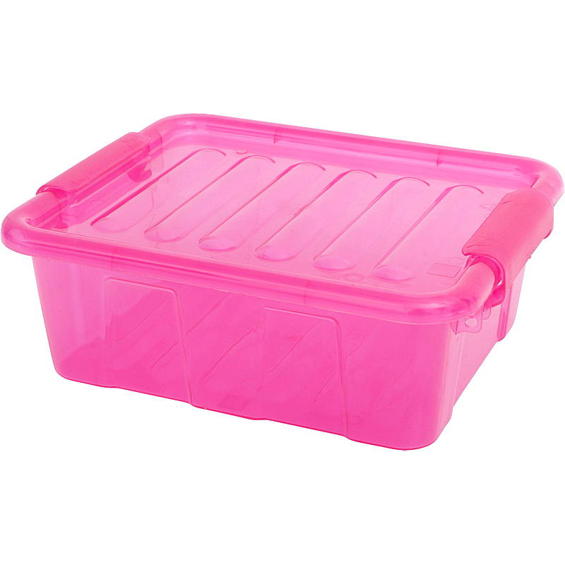 Contenitore per la casa Contenitore con coperchio 8 litri L34,5 x P22,5 x H15,8 cm