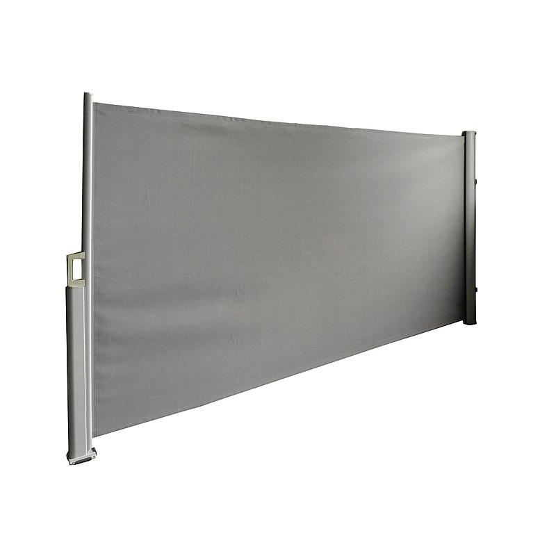 Einziehbare begrünte Wand 1,4 x 3 Meter, grau
