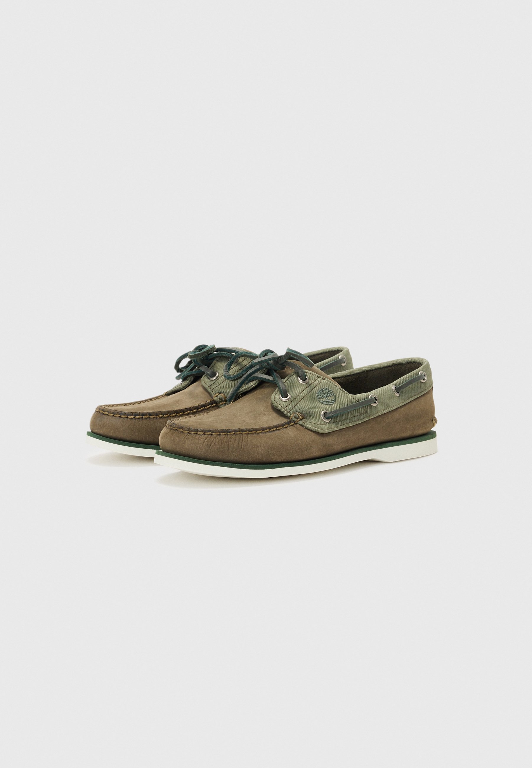 Timberland CLASSIC BOAT - Scarpe da barca - verde scuro