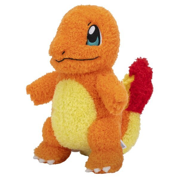 Pokémon plišana igračka za maženje Charmander, narančasta, 20 cm