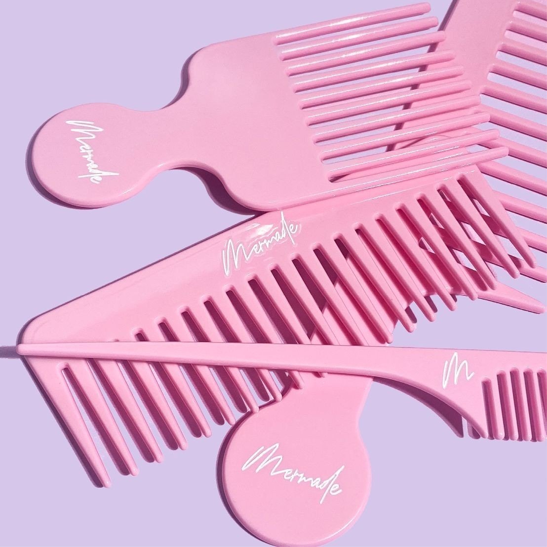 „Mermade Hair“ plaukų formavimo rinkinys, šukų rinkinys – 1 vnt.