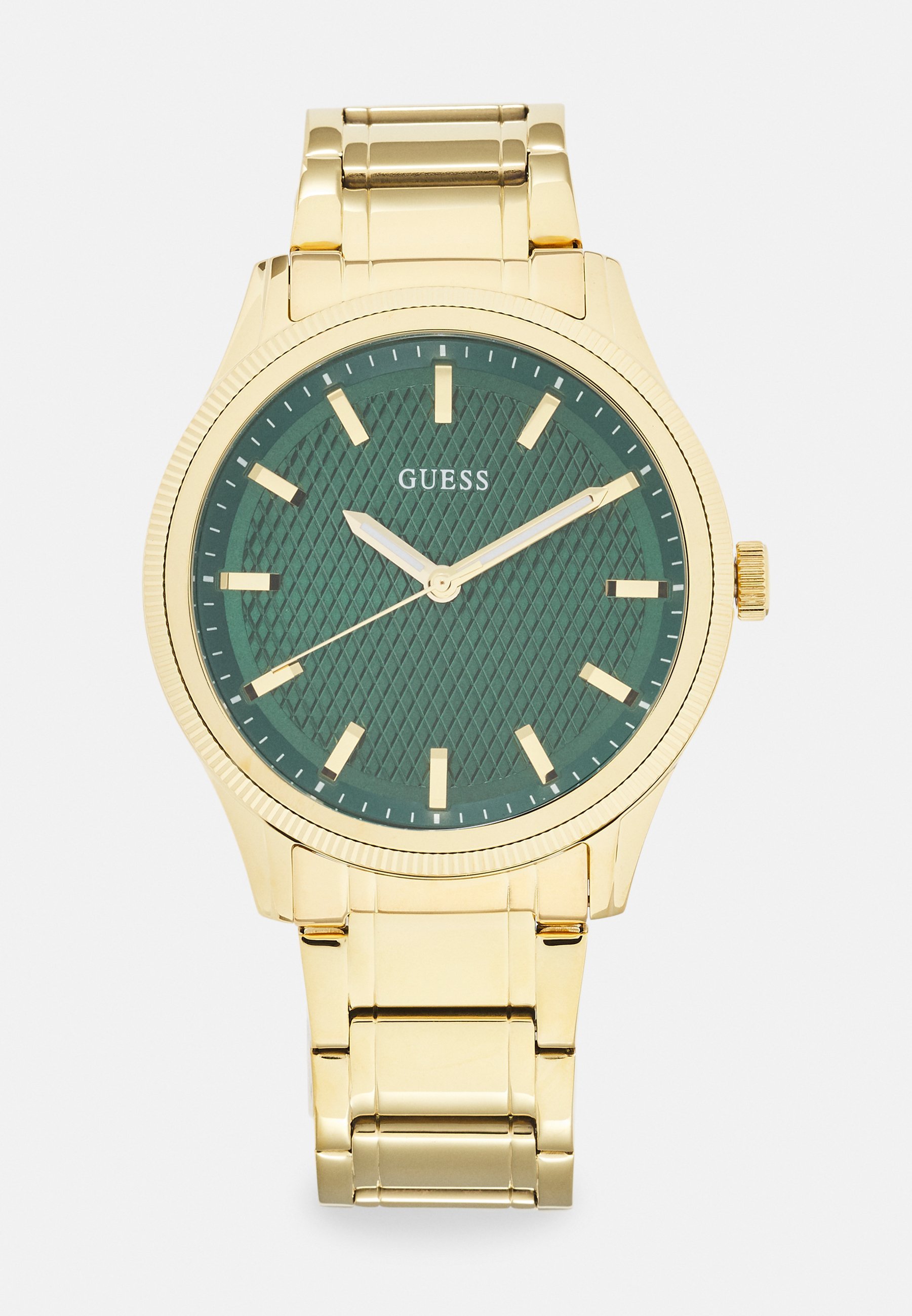 Guess DEX - Horloge - groene zonnestraal/goudkleurig