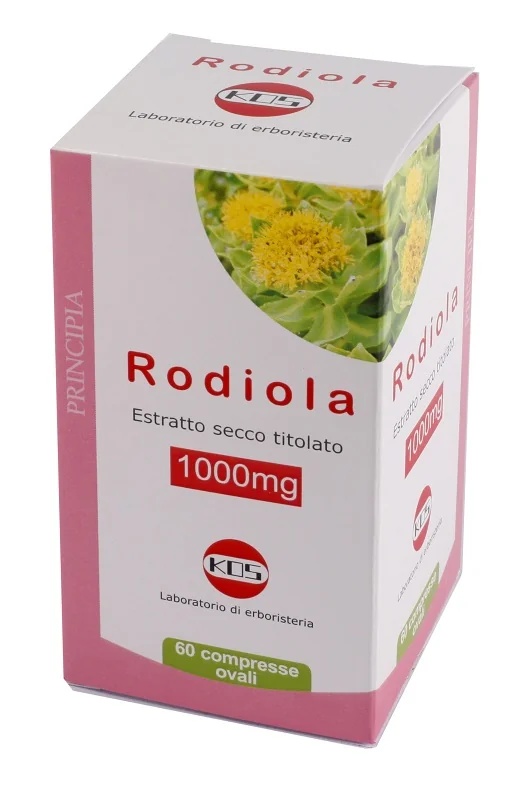 KOS Kos Rhodiola 1000 mg voedingssupplement 60 tabletten