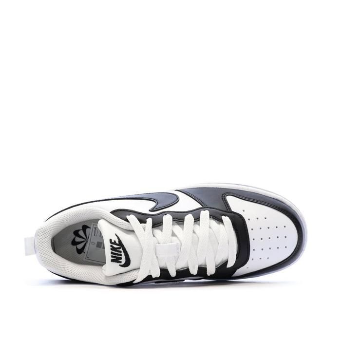 Baskets Noir/Blanc Garçon/Fille Nike Court Borough Low