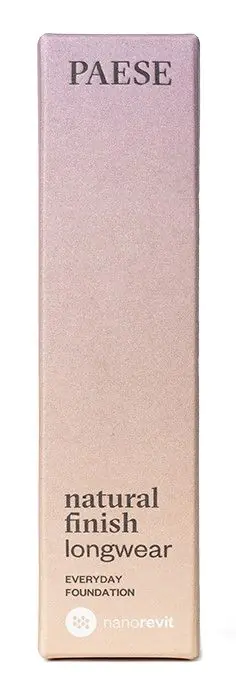 Paese Nanorevit Długotrwały podkład do twarzy, 2,5 Sand Beige