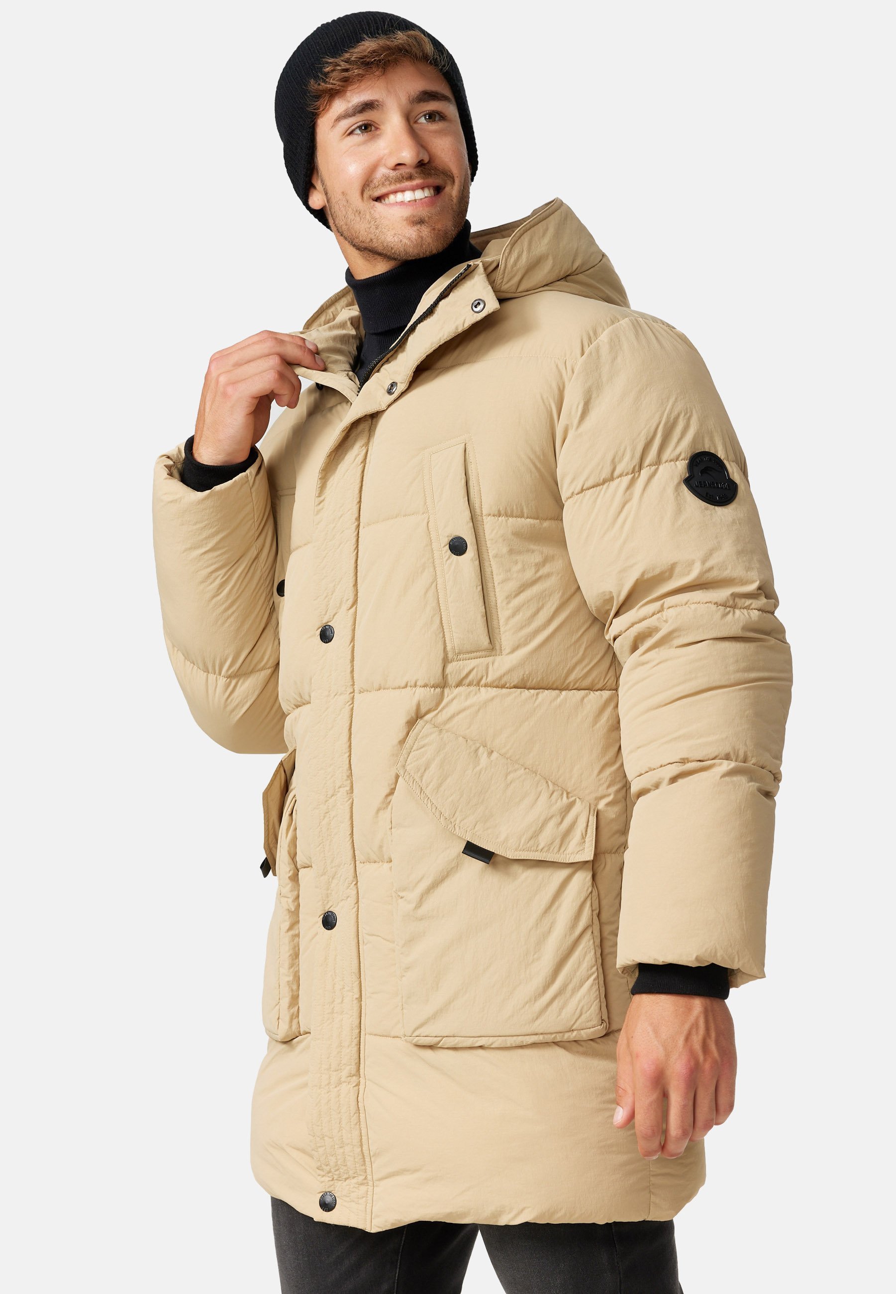 INDICODE JEANS DEXTER - Cappotto invernale - cornstalk