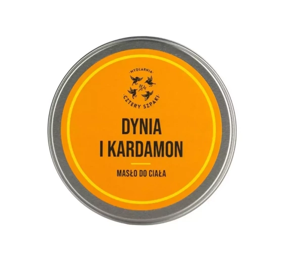 MYDLARNIA CZTERY SZPAKI MASŁO DO CIAŁA DYNIA I KARDAMON 150ML