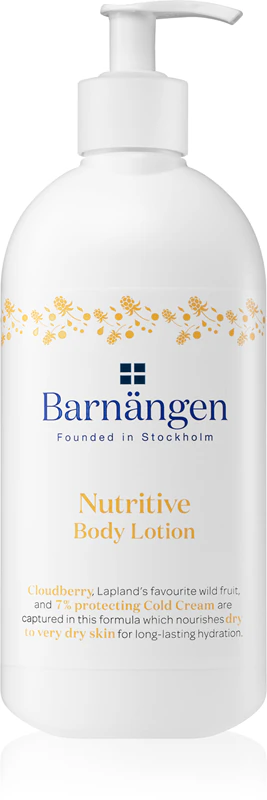 Barnängen voedende bodylotion voor de droge en zeer droge huid