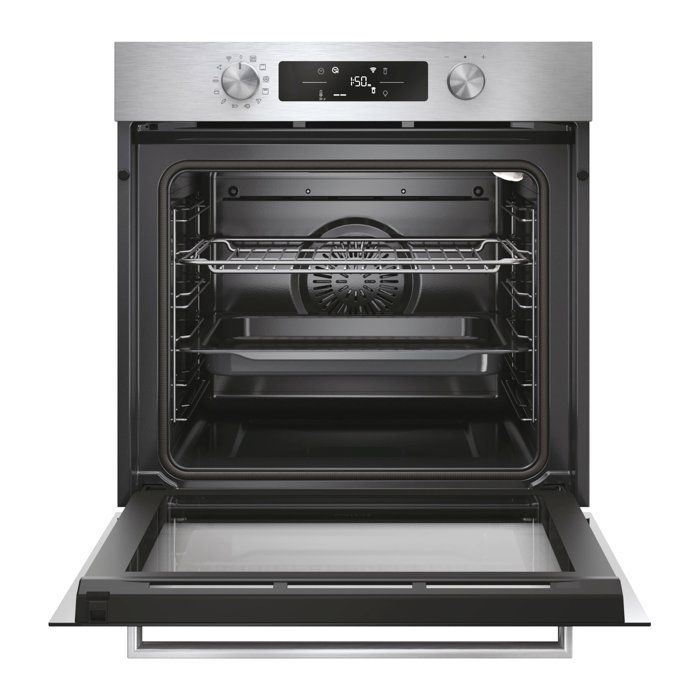 Horno pirolítico e hidrolítico empotrable - CANDY CA6 N3B3YTX1 - 78 L - Puerta fría - Clase energética A++ - Acero inoxidable