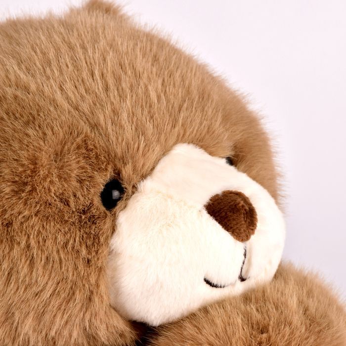 Pelúcia - Histoire d'Ours - Urso marrom com peso - 40 cm - Para bebê - Unissex