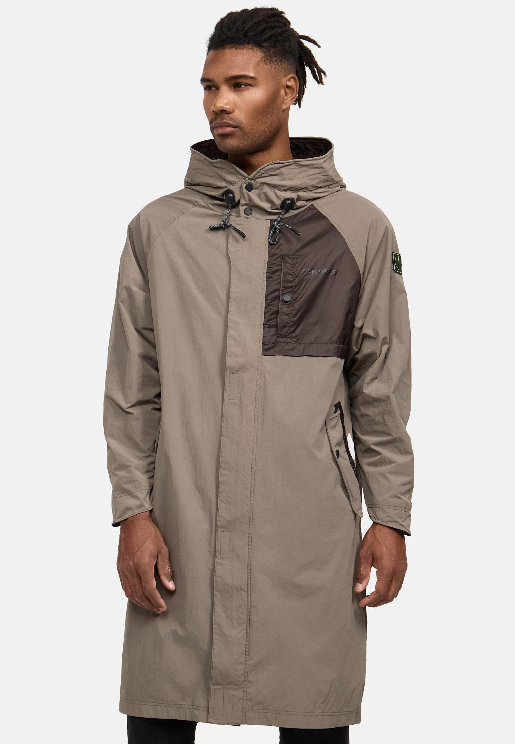 STONE HARBOUR ZAFAAR - Veste imperméable - marron pierre