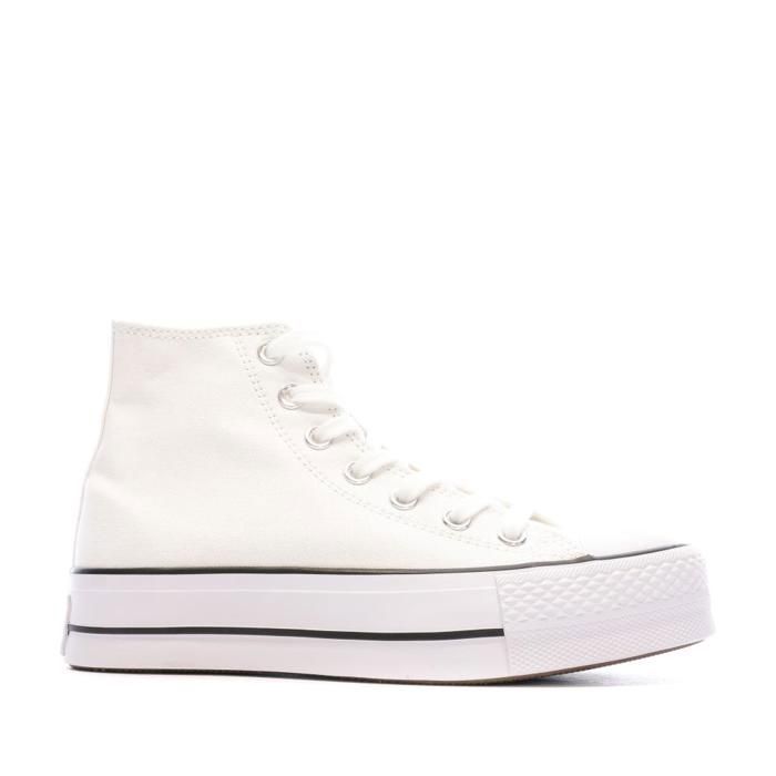Converse Chuck Taylor All Star Lift Hi weiß – Damen-Sneaker mit hohem Schaft und 4 cm Plateau