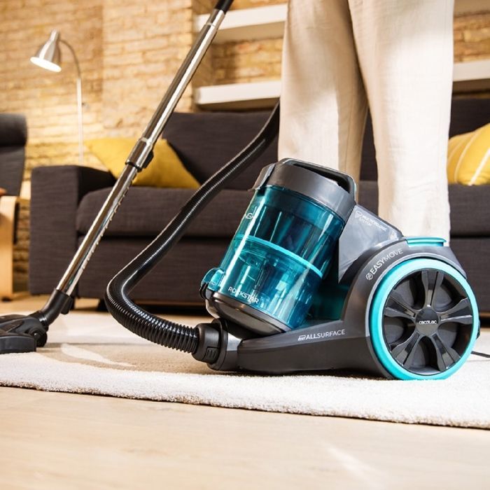 Cecotec Aspirateur sans Sac Conga Rockstar Multicyclonic XL PowerStyle. Aspirateurs Traîneaux 900W, Régulateur de Puissance