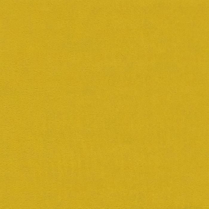 Canapé rembourré 2 places - VIDAXL - Jaune velours - 182x77x74 cm - Moelleux - Contemporain - Fixe - Accoudoirs