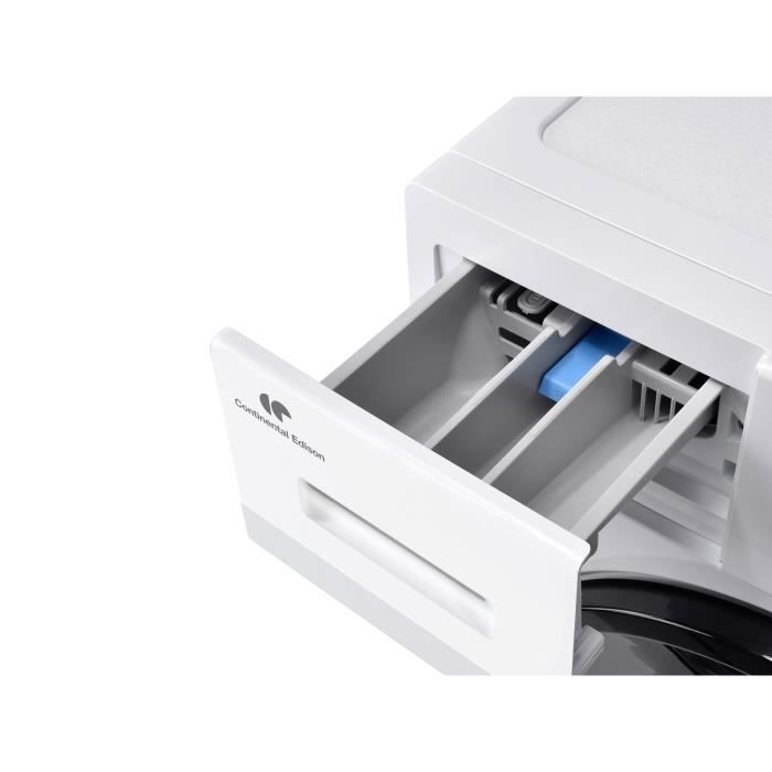 Voorlader wasmachine - CONTINENTAL EDISON - CELL10140W3 - 10 kg - Inductiemotor - 60 cm - 1400 tpm - Wit