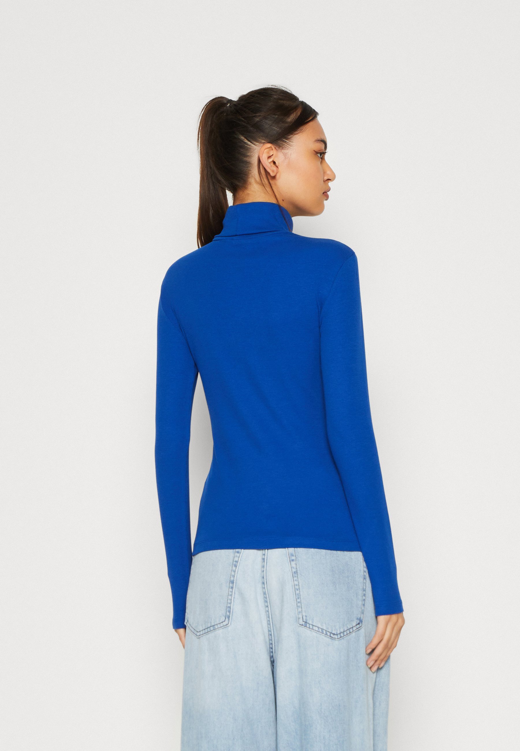 Blusa de manga comprida Even&Odd - azul