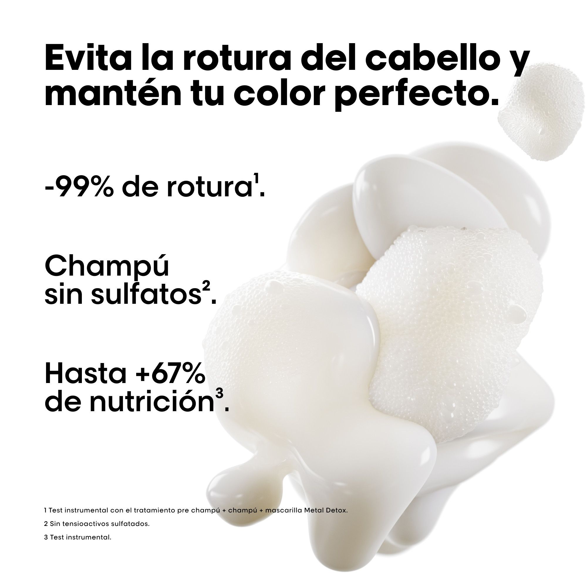 Serie Expert Metal Refill Detox šampon za barvane lase Šamponi za salone