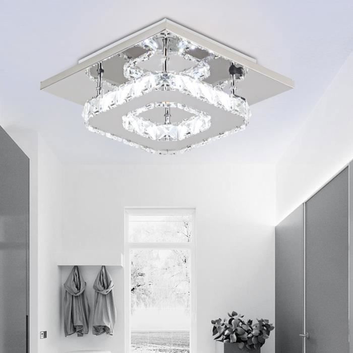 Kristall-LED-Deckenleuchte - WOTTES - 40W - Gelb - E27