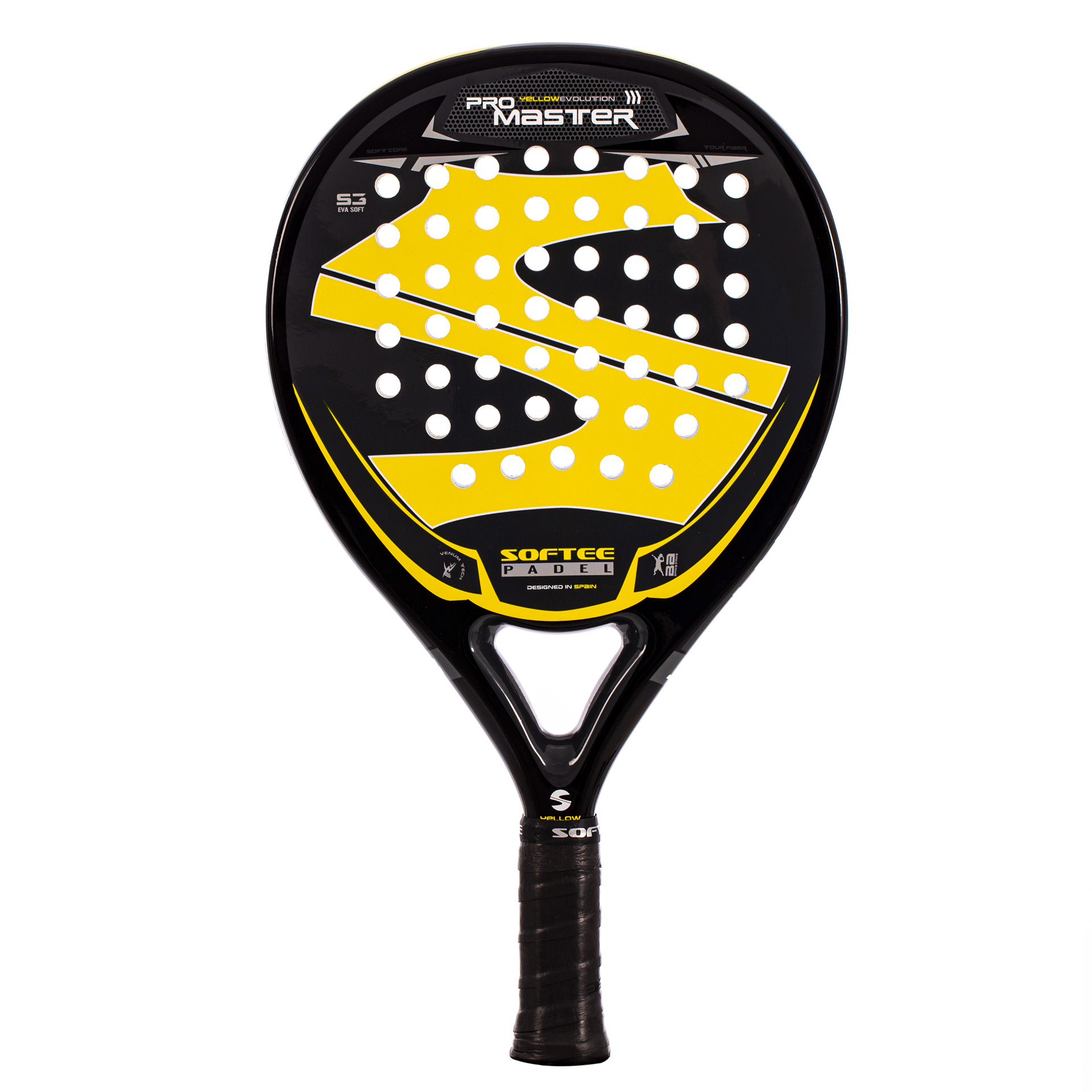 Raquette de padel Softee Pro Master Evolution Yell.