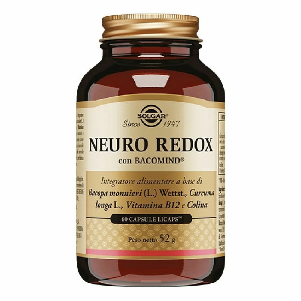 SOLGAR Neuro Redox 60 Kapseln Licaps Kognitive Funktion