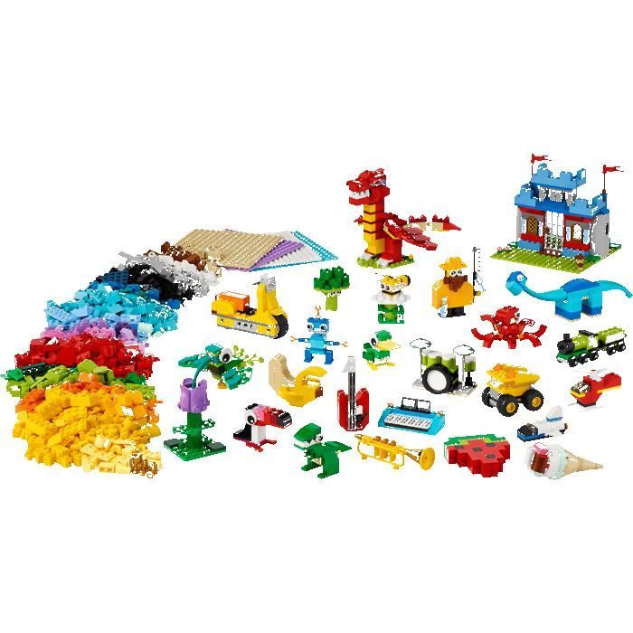 LEGO Classic 11020 Construa Juntos Presentes Brinquedos Colecionáveis 5+