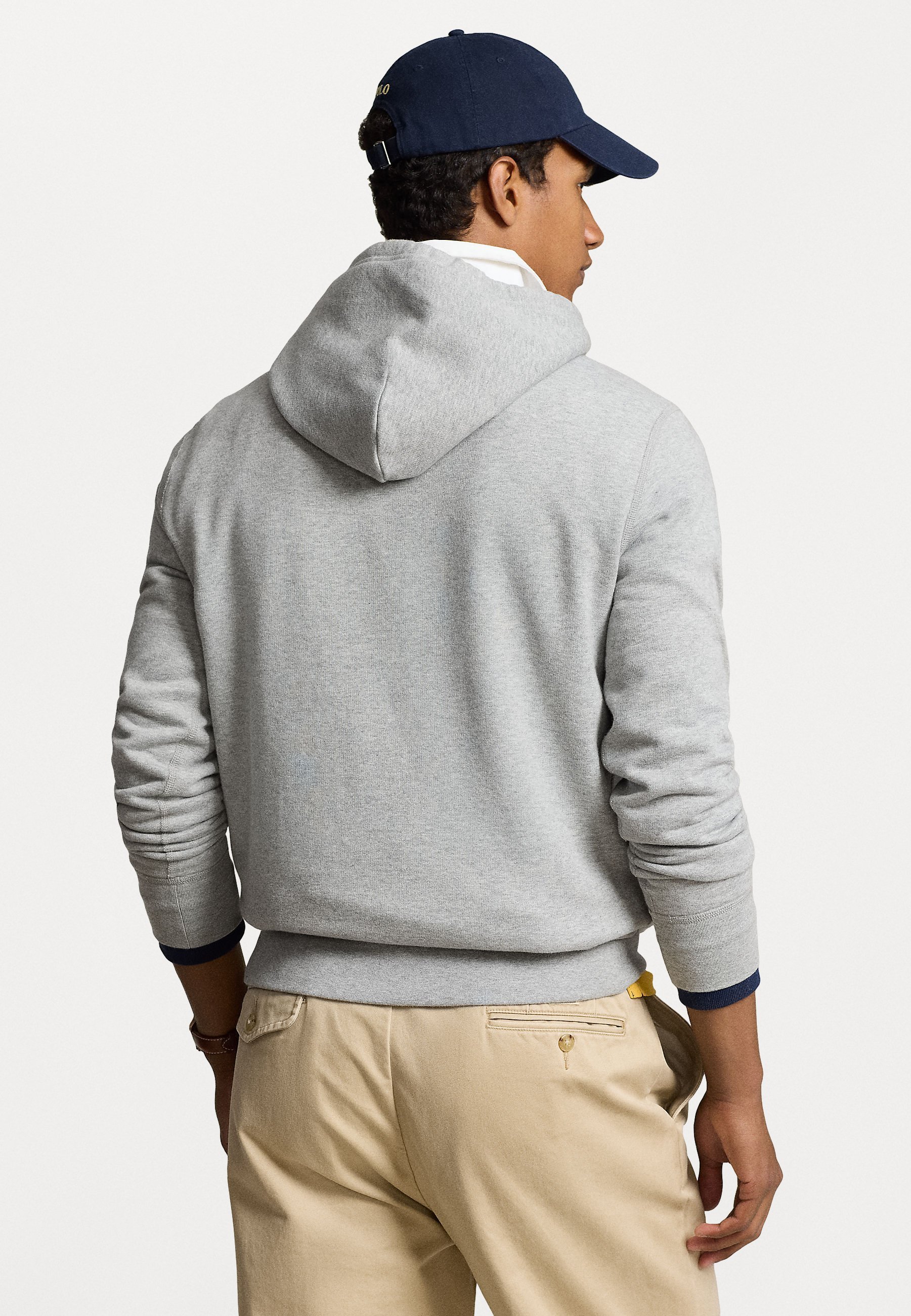 Felpa con cappuccio Polo Ralph Lauren THE RL - grigia