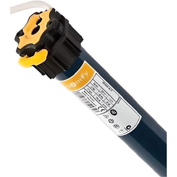 Motor para persianas enrollables SOMFY LT50 HiPro Jet de 10 Nm, capacidad de 40 kg.