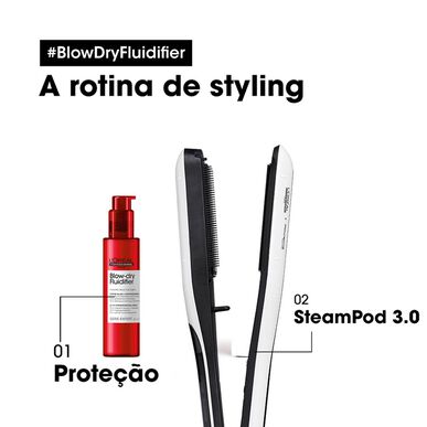 L'Oréal Professionnel Serie Expert Blow-Dry Fluidifier Crème 10-En-1 Termisk skyddande och anti-frizz Leave-In Cream 150 ml 150 ml